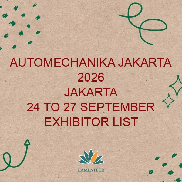 Automechanika Jakarta Jakarta 2026 Exhibitor List (340 Exhibitors)